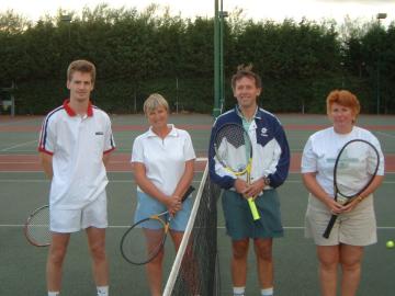 Mixed Doubles Finalists, September 2003