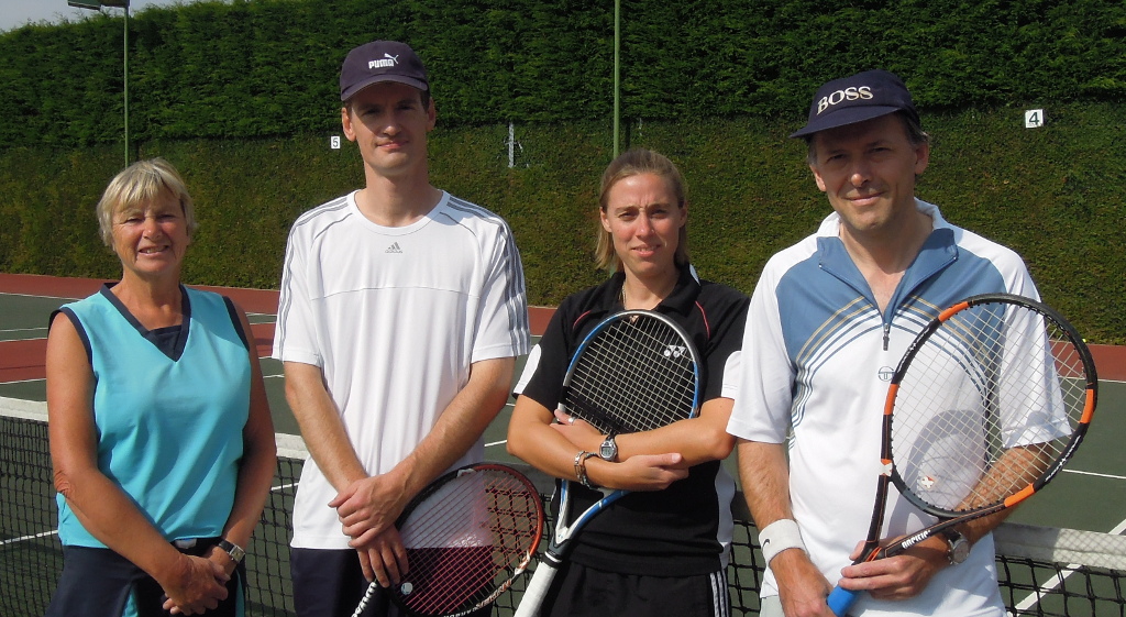 Mixed Doubles Finalists, September 2010