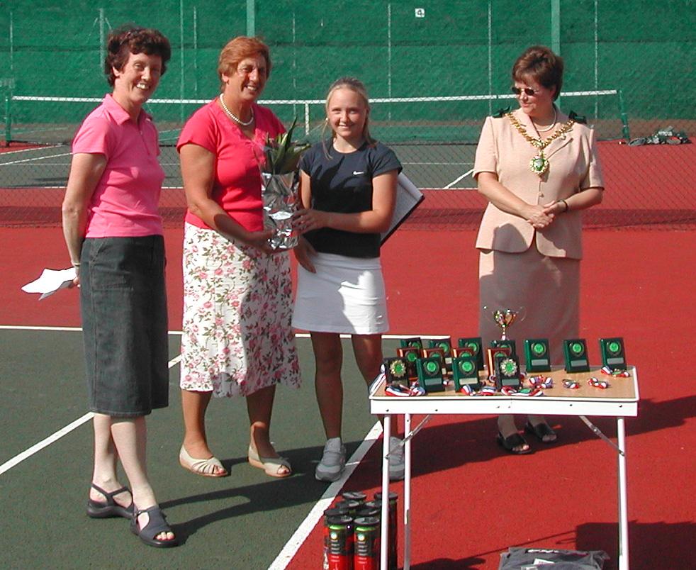 The presentation of trophies