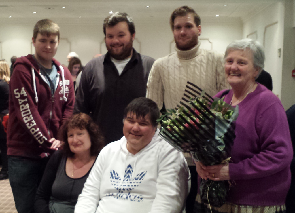 Paul Neighbour and Family at OLTA presentation