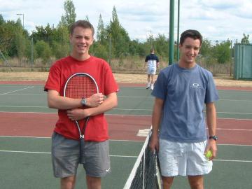 Under 21 Mens Singles Finalists, September 2003