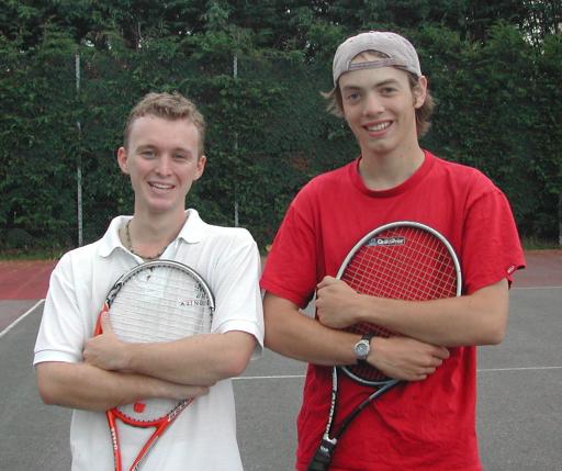 Under 21 Mens Singles Finalists, September 2004