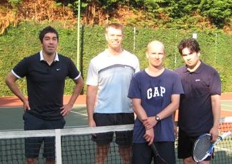 Mens Doubles Finalists, September 2008