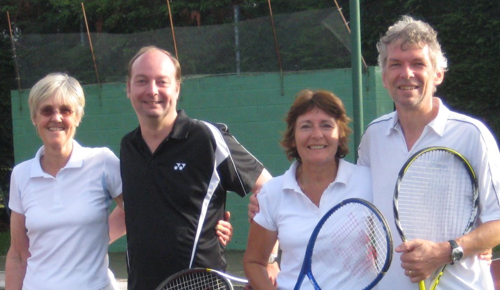 Handicap Mixed Doubles Finalists, September 2010