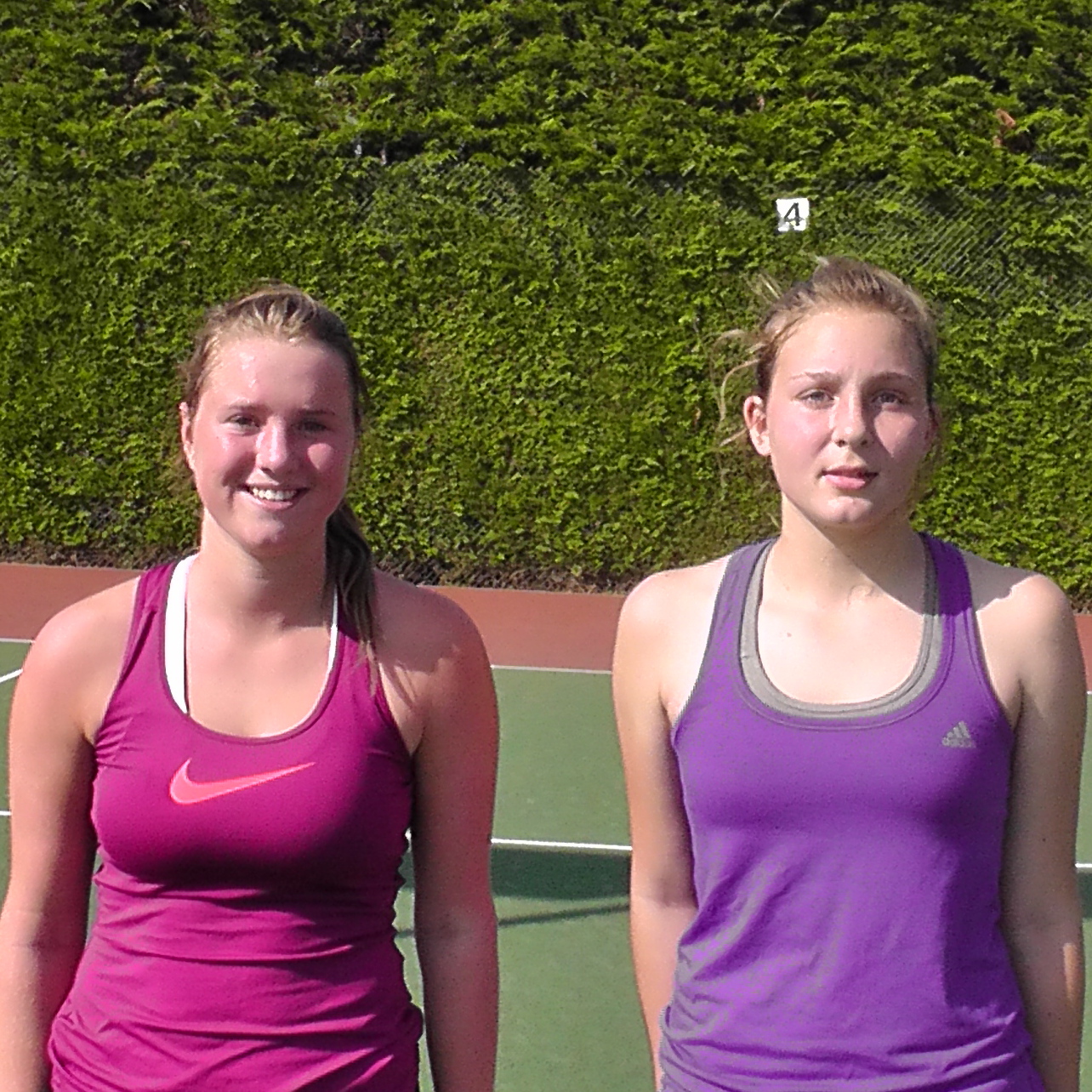 Rebecca Ahearne-Smith(W) & Lizzie Udale(RU)