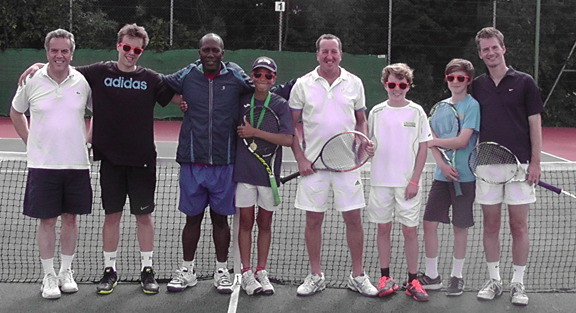 Family Doubles entrants